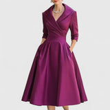 Valerie | Valerie elegáns midi ruha