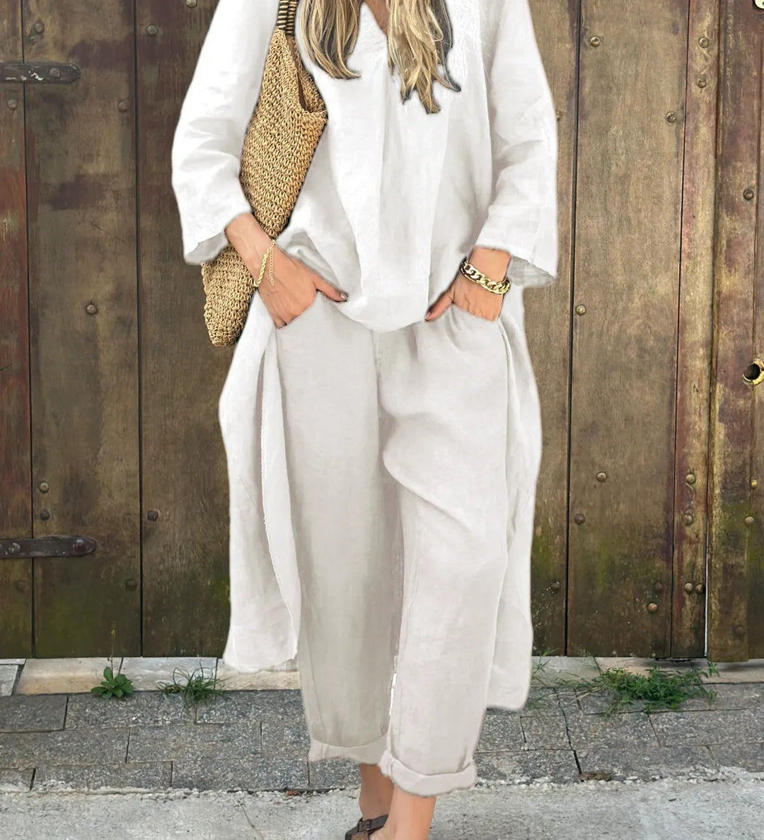 Elena | Elegáns Két Darabos Szett Könnyed Eleganciával