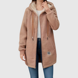 Szeléna | Stílusos meleg fleece dzseki