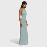 Elina | Elegáns halter dekoltázsú ruha