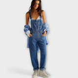 Shaira | Szabad stílusú farmer overall