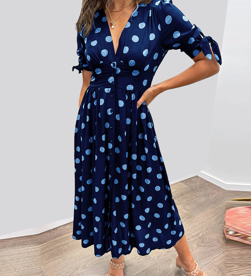 Monique™ | Elegáns Pöttyös Ruha