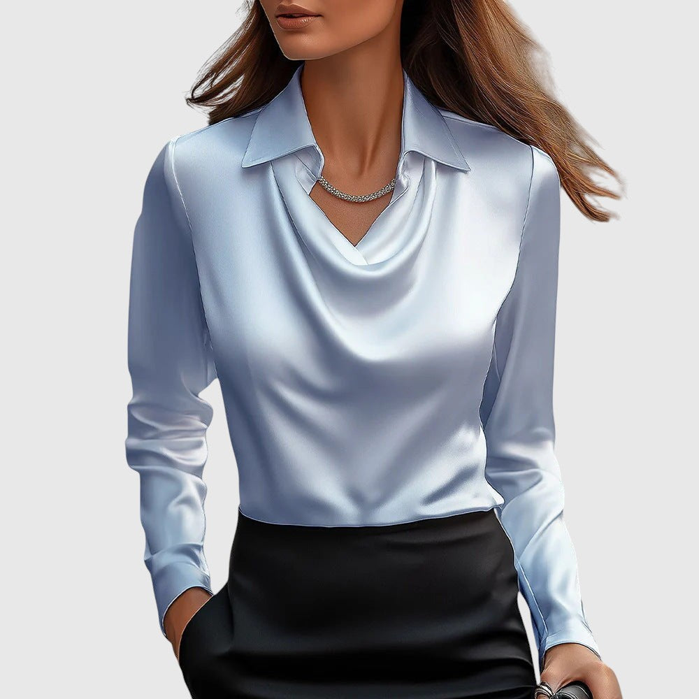 Adela | Elegáns selyemhatású blúz