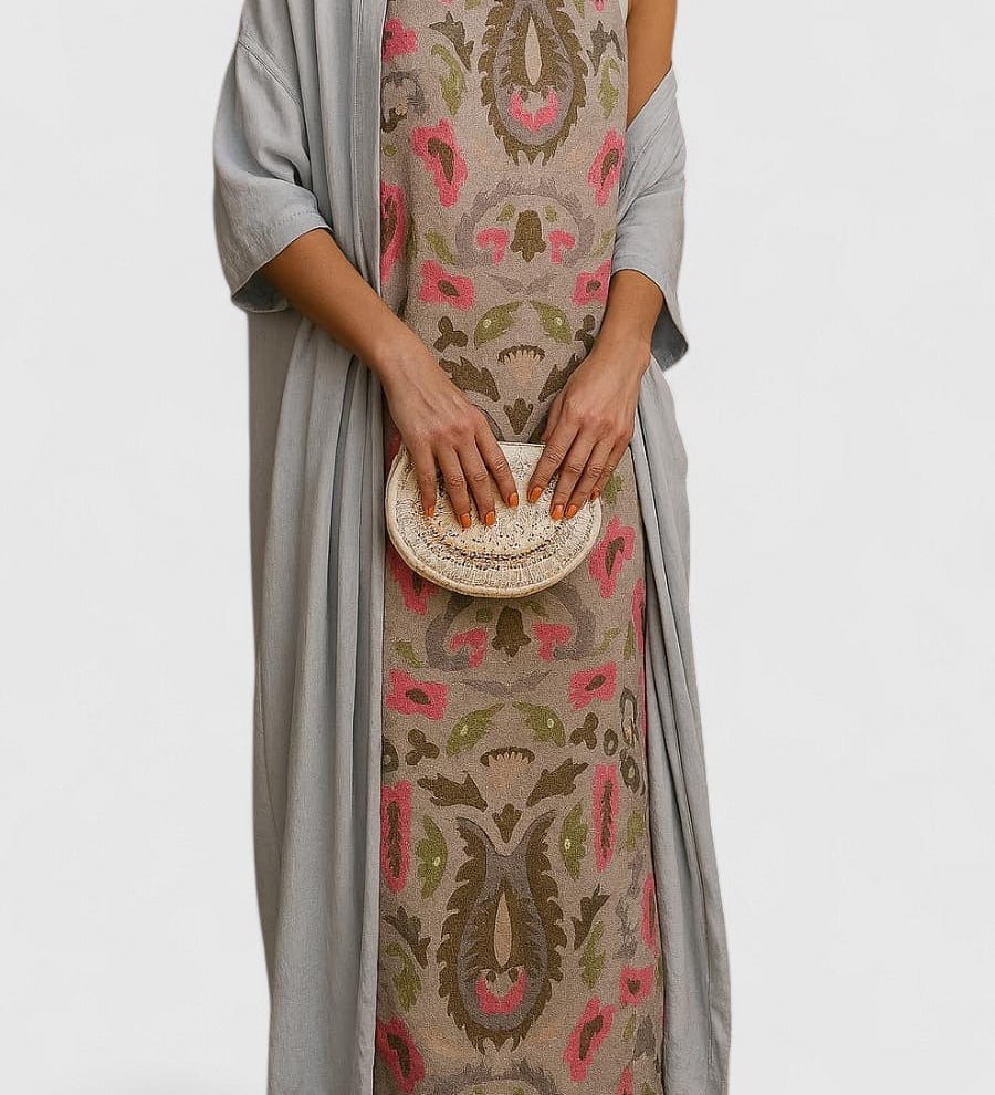 Mikaela | Elegáns ruha sállal együtt