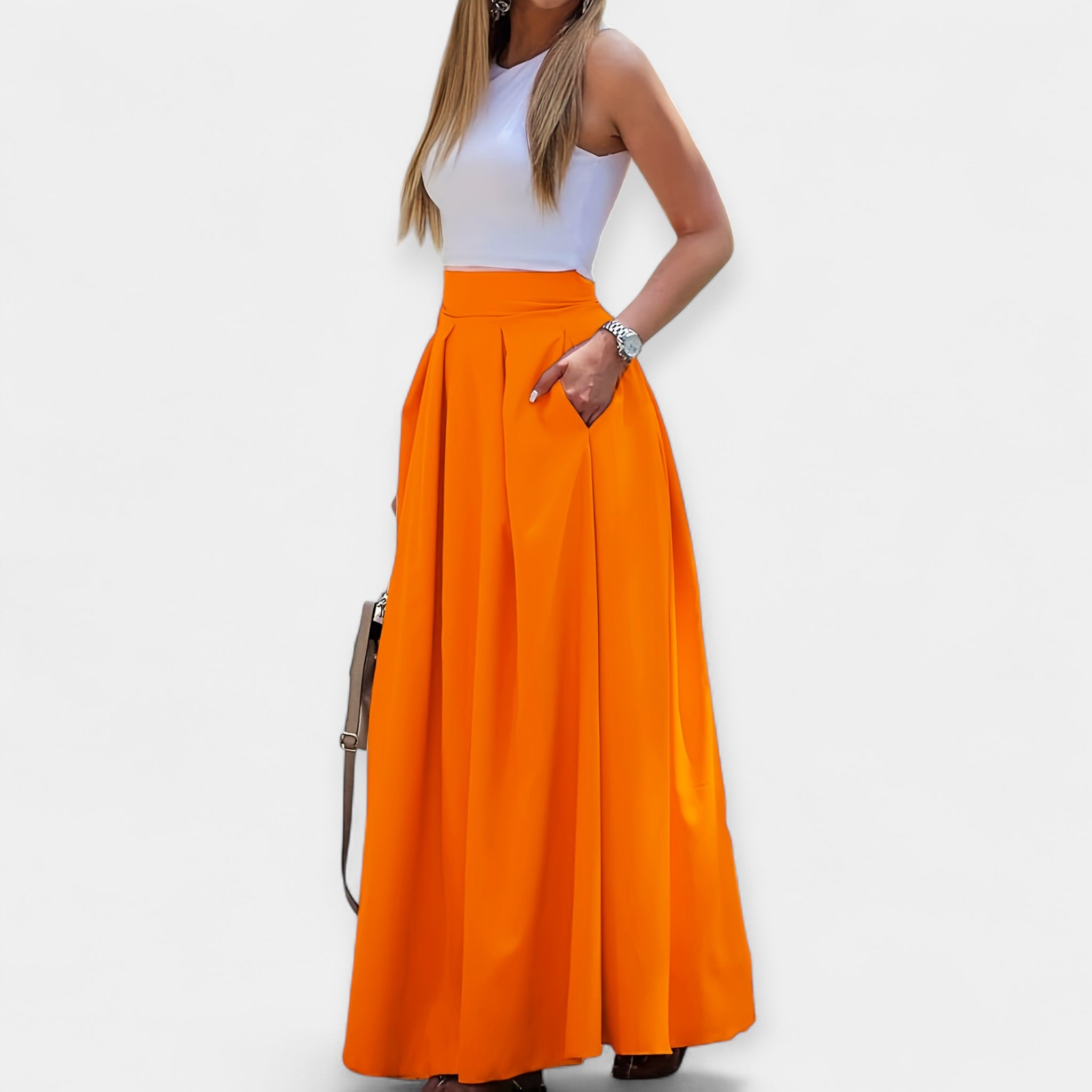 Maja | Elegáns időtlen midi szoknya