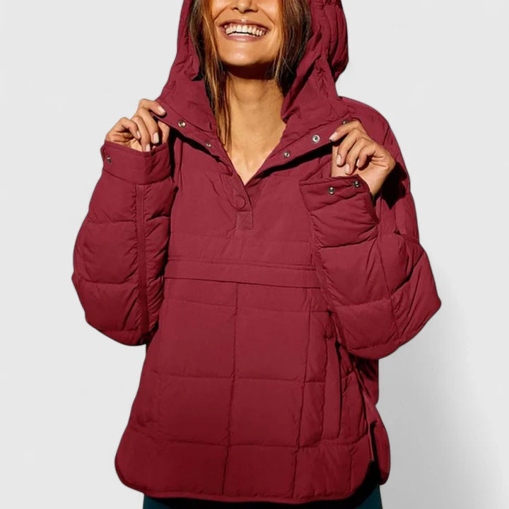 Veronika | Vízhatlan oversized kapucnis pulóver