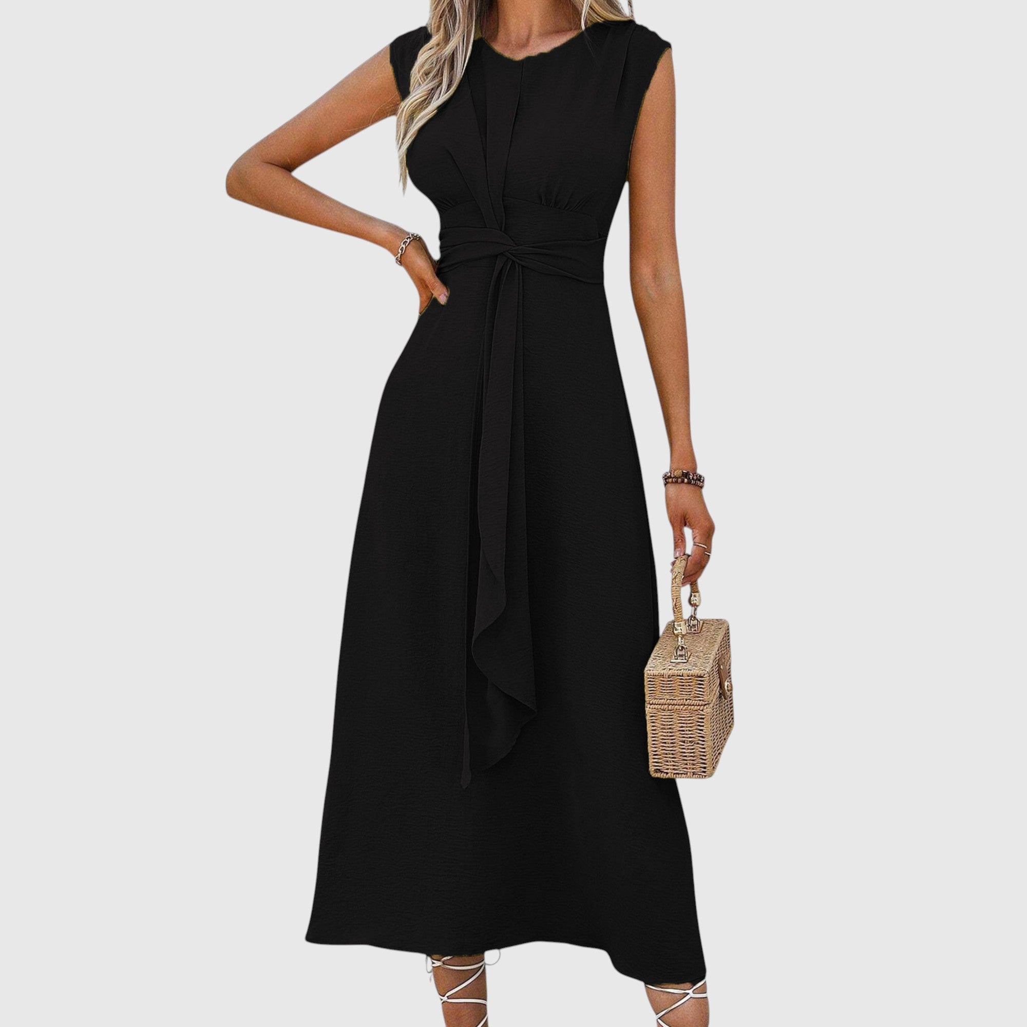 Emma | Elegáns ujjatlan maxi ruha