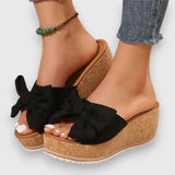 Mila | Kényelmes slip-on szandál masnival