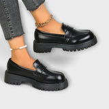 Fanni | Ortopéd selyem slip-on cipők