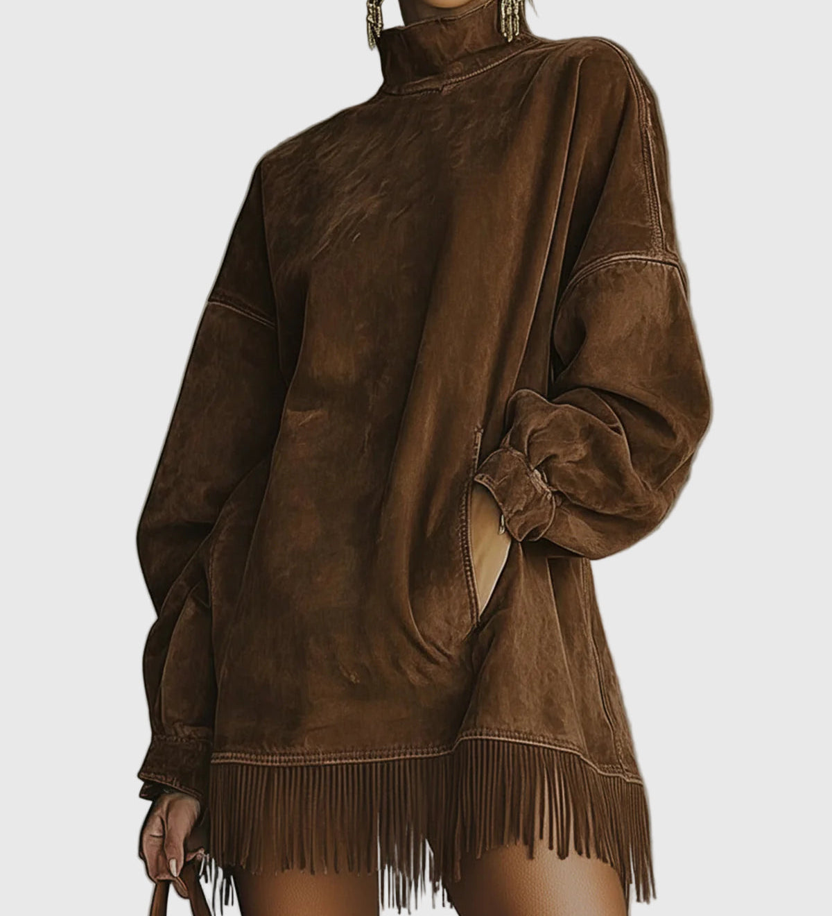 Darcy | Suede Felsőruhás Ruha