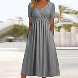 ISADORA | ELEGÁNS A-VONALÚ MIDI RUHA