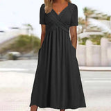 ISADORA | ELEGÁNS A-VONALÚ MIDI RUHA