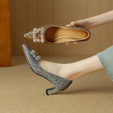 Josephine | Csillámos pumps