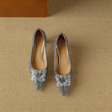 Josephine | Csillámos pumps