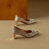 Josephine | Csillámos pumps