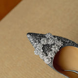 Josephine | Csillámos pumps