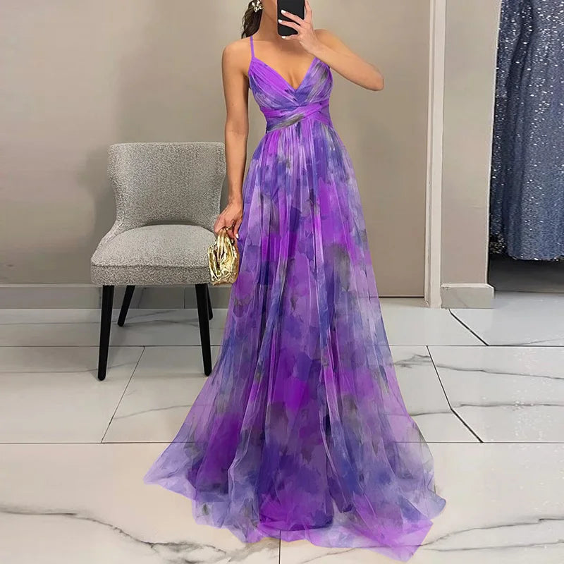 Giselle | Lenyűgöző virágmintás maxi ruha