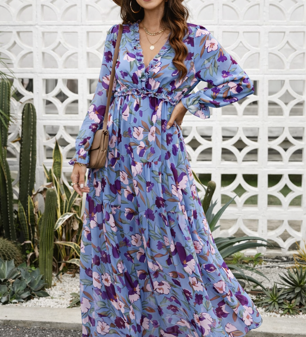Floral | Hosszú ruha