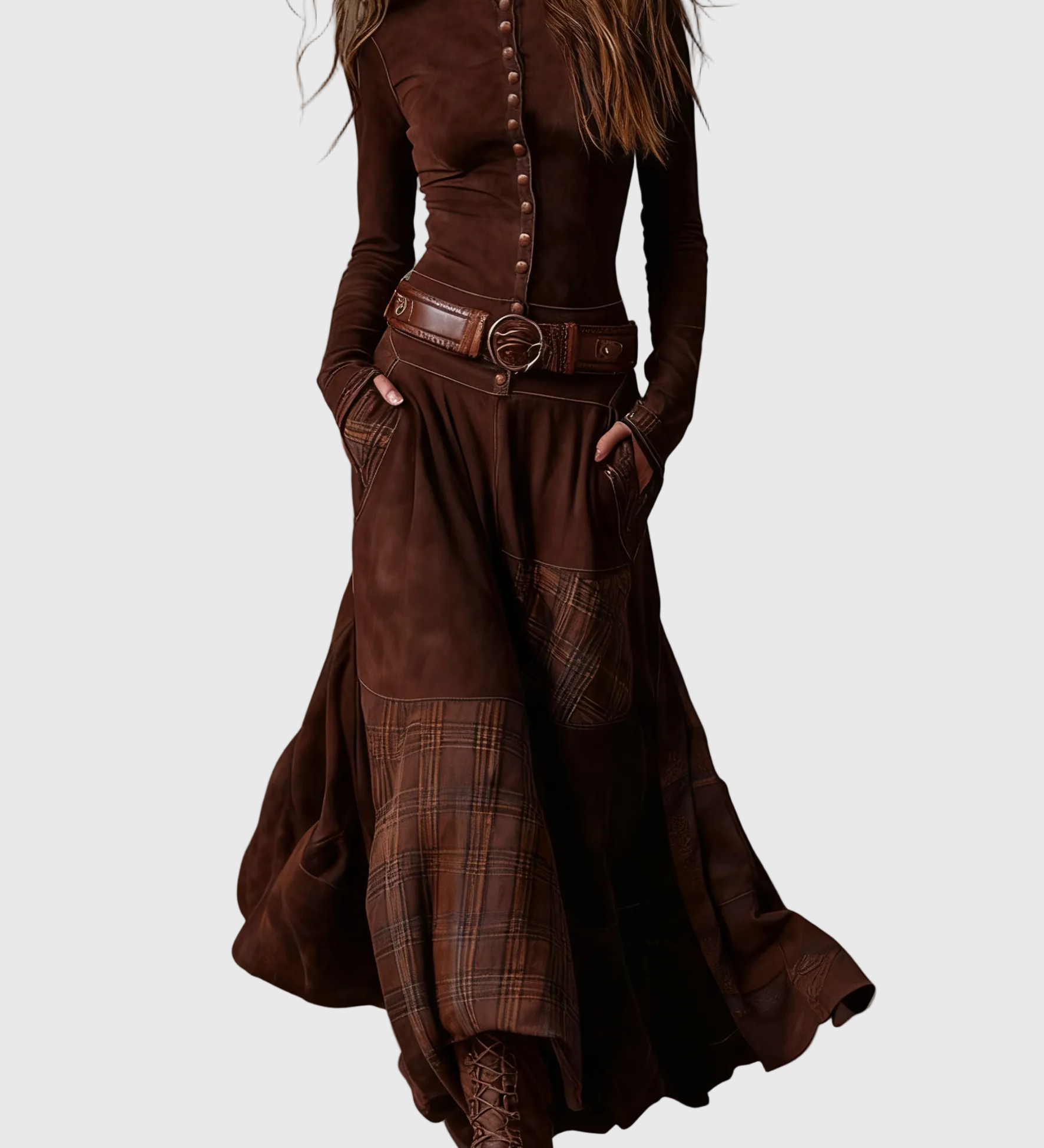 Isabelle | Vintage bohémi elegáns ruha