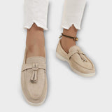Gamira | Bézs Gamira loafer elegáns kényelem