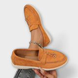 Gamira | Bézs Gamira loafer elegáns kényelem