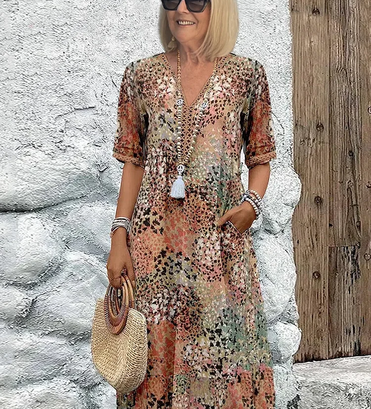 SUSAN | ÉLÉNK MIDI RUHA ELEGÁNS HASFEDÉSSEL