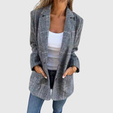 Brenda | Kockás Brenda blézer téli must-have