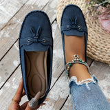 Nadine – Klasszikus Loafer Bojtdísszel