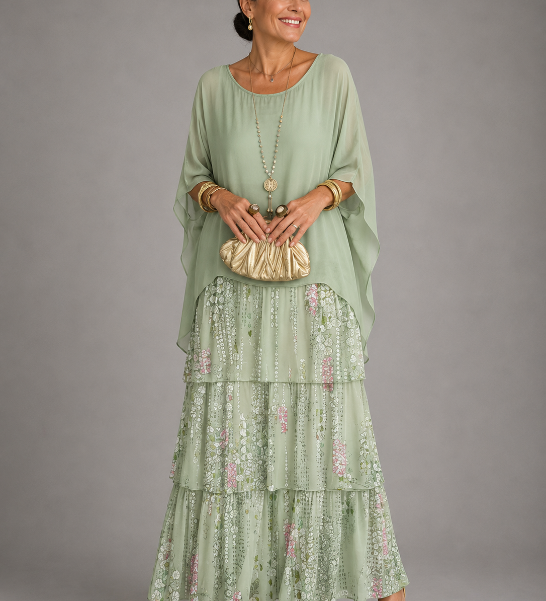 Júlia – elegáns lenge maxi ruha