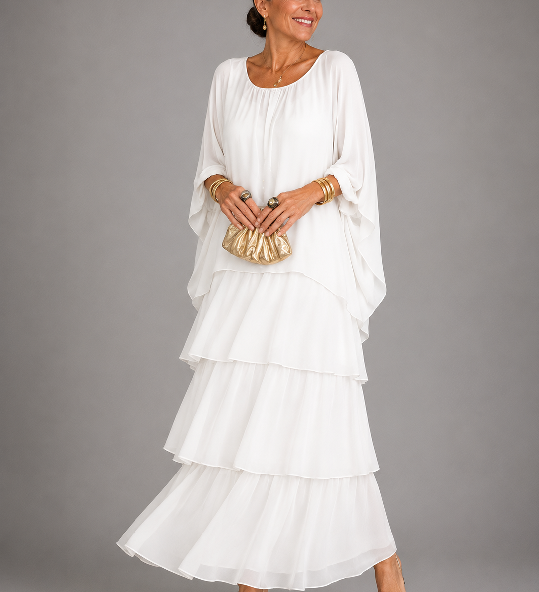 Júlia – elegáns lenge maxi ruha