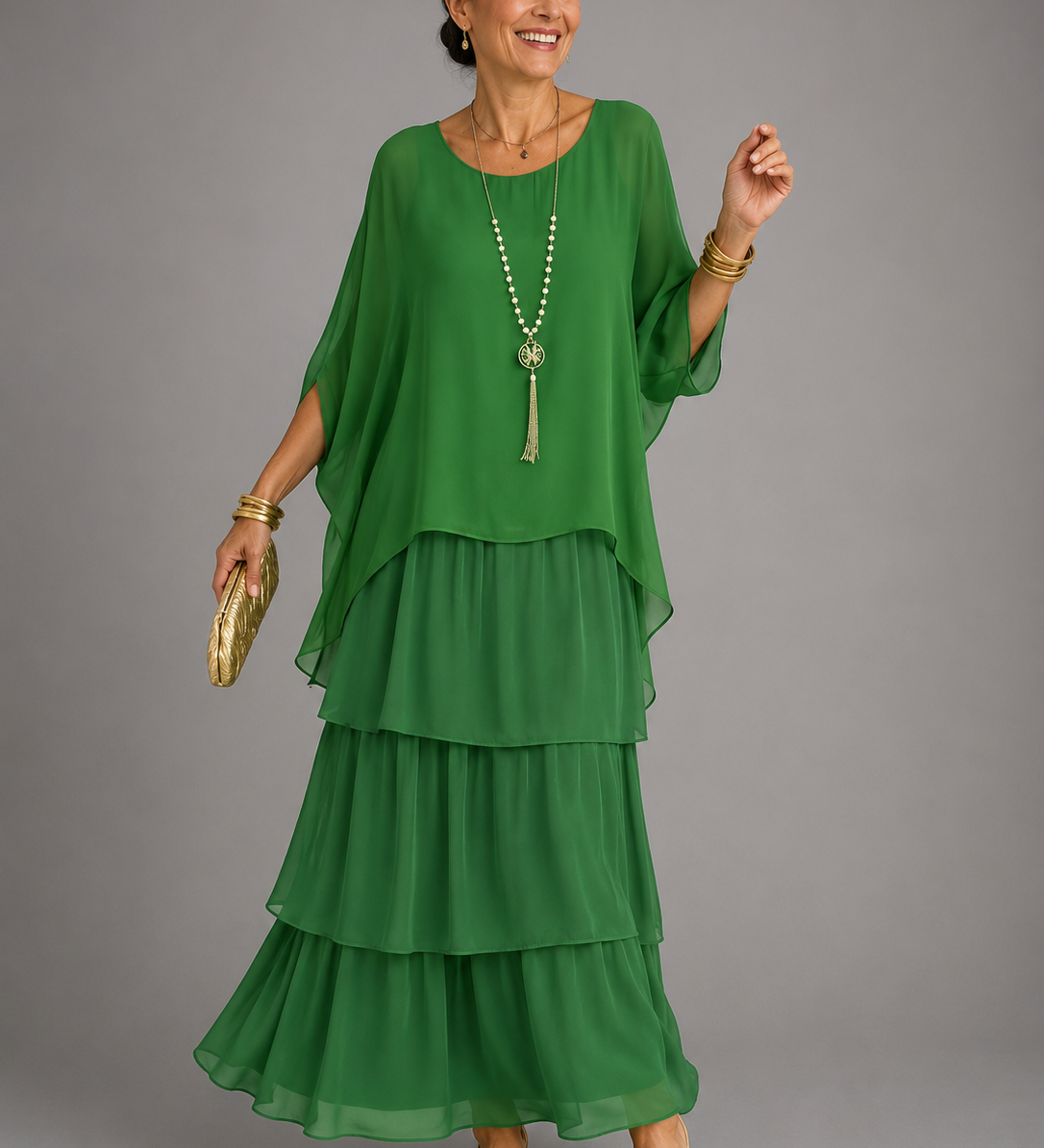 Júlia – elegáns lenge maxi ruha