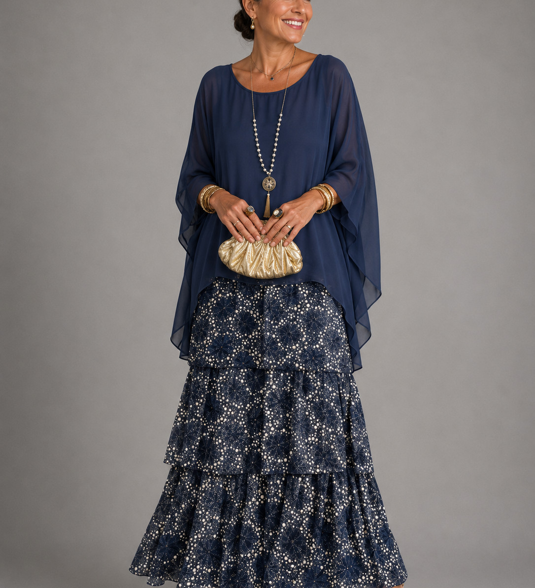 Júlia – elegáns lenge maxi ruha