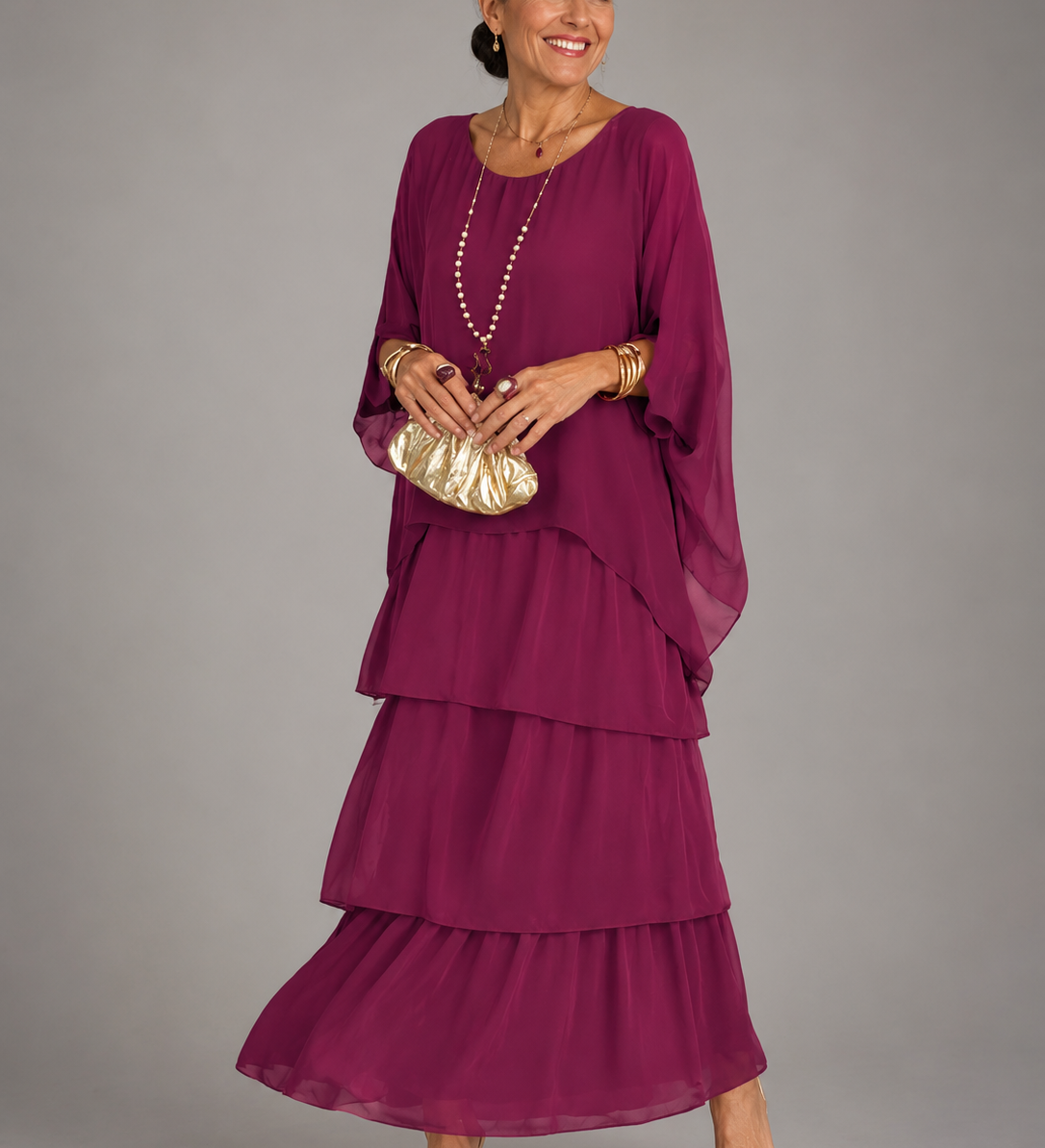 Júlia – elegáns lenge maxi ruha