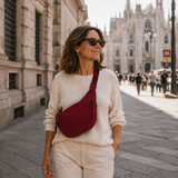Rosa | Bordó válltáska