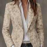 Vica | Jacquard Blézer Paisley Mintával