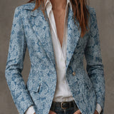 Vica | Jacquard Blézer Paisley Mintával